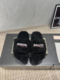 Black Fur Slides